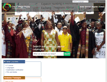 Tablet Screenshot of cca-ghana.com